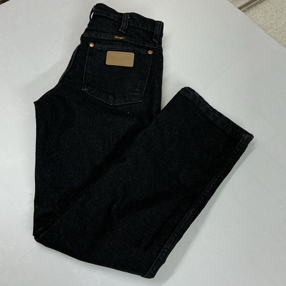 Wrangler Other - Wrangler Black Straight Leg Jeans